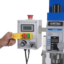 Load image into Gallery viewer, MechMaxx 6"x20'' Benchtop Mill Drill Machine, Variable Speed, R8 Spindle, 1 HP, 110V, Brushless Motor Compact Milling Drilling Tool for Garage Shop, DIY Metalworking without Stand VM18L
