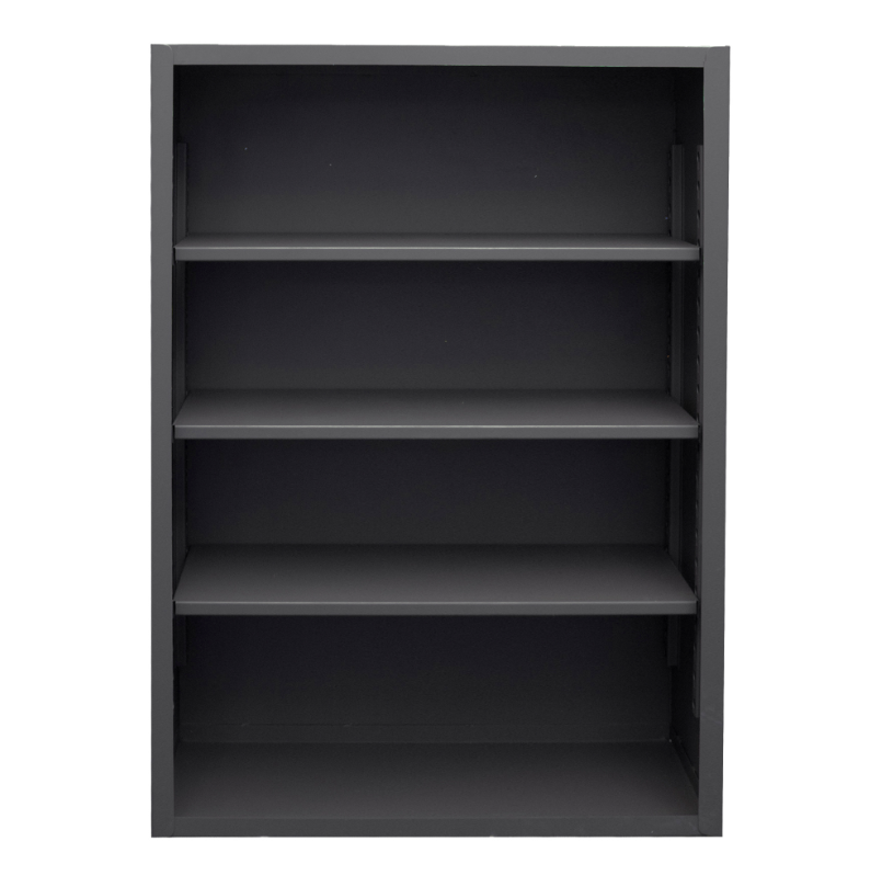 Durham 5014-3S-95 Enclosed Shelving, 12 Gauge, 3 Shelves, 48 X 24 X 60