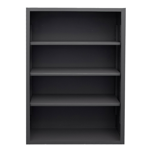 Durham 5014-3S-95 Enclosed Shelving, 12 Gauge, 3 Shelves, 48 X 24 X 60