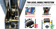 Load image into Gallery viewer, Katool Automotive Equipment KT-4H110 11,000lbs Four Post Lift