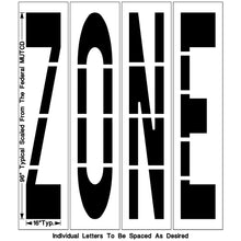Load image into Gallery viewer, NewStripe Federal ZONE Stencil