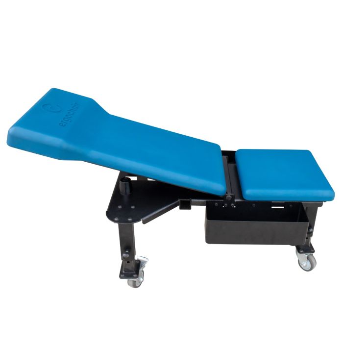 Ergo-Scoot ERGO-SCOOT  Ergonomic Reclining Low-Profile Creeper Seat  Inc. Riser and Tool Tray Kit