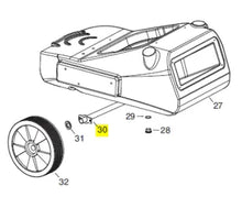 Load image into Gallery viewer, Replacement Heater Wheel Axle for Fire 155 Heater