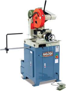 Baileigh Industrial - 220V 3Phase Heavy Duty Semi-Automatic Cold Saw 14" Blade Diameter