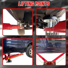 Load image into Gallery viewer, Katool KT-AS110D 11000 lbs. Clear Floor Two Post Lift, Direct Drive, Assym Arms