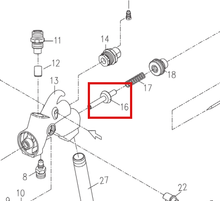 Load image into Gallery viewer, Fuji Spray 5216 T - Spindle Valve — Fuji Spray parts drawing
