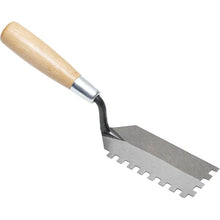 Load image into Gallery viewer, Marshalltown 52SN 5 X 2 Square Notched Margin Trowel 1/4 SQ (6/Pack)