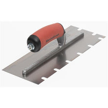 Load image into Gallery viewer, Marshalltown 5709SSD 11 X 4 1/2 SS Notched Trowel;3/8 X 1/2 X 1 1/2 UDuraSoft Handle (6/Pack)