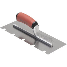 Load image into Gallery viewer, Marshalltown 5776SSD 12 X 4 1/2 SS Notched Trowel1/2 X 1/2 X 2 UDuraSoft Handle (6/Pack)