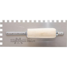Load image into Gallery viewer, Marshalltown 5779S Notch Trowel-3/8 X 3/8 X 3/8 SQ (6/Pack)