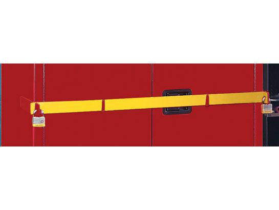 Justrite Replacement Security Bar for 45 Gal High Security Safety Cabinet, Yellow - 50962Y