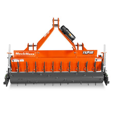 Load image into Gallery viewer, MechMaxx 60" Heavy Duty Soil Pulverizer, Single Spiked Roller, 21 Shanks, Category 1 and 2, 3 Point Hitch Tractor Attachment, TSP60