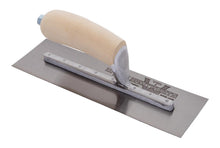 Load image into Gallery viewer, Marshalltown MXS91 High Carbon Steel Finishing Trowels  Wood 10 1⁄2 In (267 Mm) 4 1⁄2 In (114 Mm)