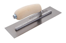 Load image into Gallery viewer, Marshalltown MXS91 High Carbon Steel Finishing Trowels  Wood 10 1⁄2 In (267 Mm) 4 1⁄2 In (114 Mm)