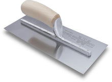 Load image into Gallery viewer, Marshalltown MXS4SS Bright Stainless Steel Finishing Trowels Wood 11 1⁄2 In (292 Mm) 4 3⁄4 In (121 Mm)