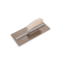 Load image into Gallery viewer, Marshalltown MXS2GS Golden Stainless Steel Finishing Trowels 11 1⁄2 In (292 Mm) 4 1⁄2 In (114 Mm) Wood