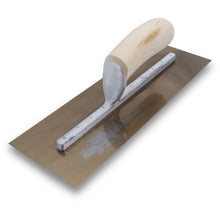 Load image into Gallery viewer, Marshalltown MXS7GS Golden Stainless Steel Finishing Trowels 12 In (305 Mm) 5 In (127 Mm) Wood