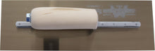 Load image into Gallery viewer, Marshalltown MXS7GS Golden Stainless Steel Finishing Trowels 12 In (305 Mm) 5 In (127 Mm) Wood