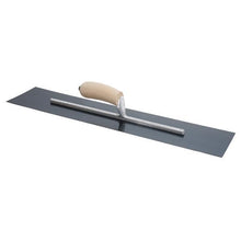 Load image into Gallery viewer, Marshalltown MXS224B Blue Steel Finishing Trowels Wood Curved 22 In (559 Mm) 4 In (102 Mm)