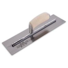 Load image into Gallery viewer, Marshalltown MXS73 High Carbon Steel Finishing Trowels Wood 14 In (356 Mm) 4 3⁄4 In (121 Mm)