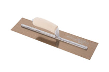 Load image into Gallery viewer, Marshalltown MXS67GS Golden Stainless Steel Finishing Trowels 18 In (457 Mm) 4 In (102 Mm) Durasoft®