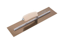 Load image into Gallery viewer, Marshalltown MXS67GS Golden Stainless Steel Finishing Trowels 18 In (457 Mm) 4 In (102 Mm) Durasoft®