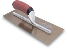 Load image into Gallery viewer, Marshalltown MXS62GSD Golden Stainless Steel Finishing Trowels 12 In (305 Mm) 4 In (102 Mm) Durasoft®