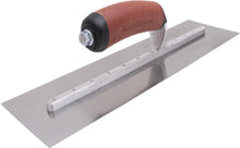 Load image into Gallery viewer, Marshalltown MXS91SSDC Bright Stainless Steel Finishing Trowels Duracork® 10 1⁄2 In (267 Mm) 4 1⁄2 In (114 Mm)
