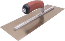 Load image into Gallery viewer, Marshalltown MXS67GSDC Golden Stainless Steel Finishing Trowels 16 In (406 Mm) 4 1⁄2 In (114 Mm) Duracork®