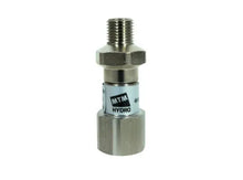 Load image into Gallery viewer, MTM Hydro 1/4"M X 3/8"F - Stainless Steel Live Swivel - 26.0012