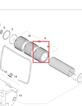 Load image into Gallery viewer, Kärcher 6.414-526.0 Filter Element Polyester - highlighted in parts diagram