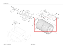 Load image into Gallery viewer, Kärcher 6.414-532.0 Filter Element - highlighted in parts diagram