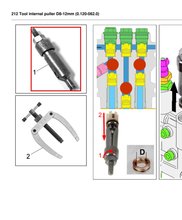 Load image into Gallery viewer, Kärcher 6.815-029.0 Internal Puller D8-12mm - highlighted in parts diagram