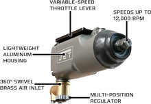 Load image into Gallery viewer, Jet Tools - JAT-100, 3/8&quot; Butterfly Impact Wrench