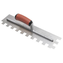 Load image into Gallery viewer, Marshalltown 625SD 3/4" Sq Notched Trowel - 16" Blade (4/Pack)