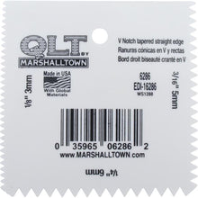 Load image into Gallery viewer, Marshalltown 6286 Plastic Notch Spreader (45/Pack)