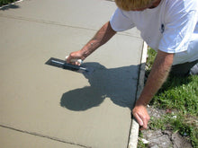 Load image into Gallery viewer, Marshalltown MXS56B Blue Steel Finishing Trowels Wood Curved 12 In (305 Mm) 3 In (76 Mm)