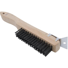 Load image into Gallery viewer, Marshalltown 6649 10 X 1 Steel Wire Brush w/Scraper (12/Pack)