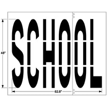 Load image into Gallery viewer, NewStripe Federal SCHOOL Stencil