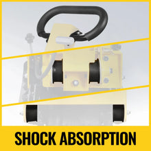 Load image into Gallery viewer, MechMaxx 5.8 HP Reversible Plate Compactor with Wheel Kit and Extension Plates, 5625 lb Centrifugal Force, PC150Z
