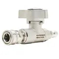 Load image into Gallery viewer, MTM Hydro Veloci SS10 Stainless 3/8" Ball Valve w/SS QC Installed - 20.0152