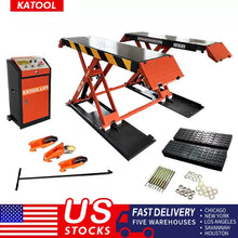 Load image into Gallery viewer, Katool KT-X90E 8000 lbs. 47'' Electric  Lock Release Scissor Lift (110v or 220v)