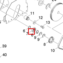 Load image into Gallery viewer, Kärcher 7.401-022.0 Ball Bearing 16003-2rs-Wst Preisw. Din - highlighted in parts diagram