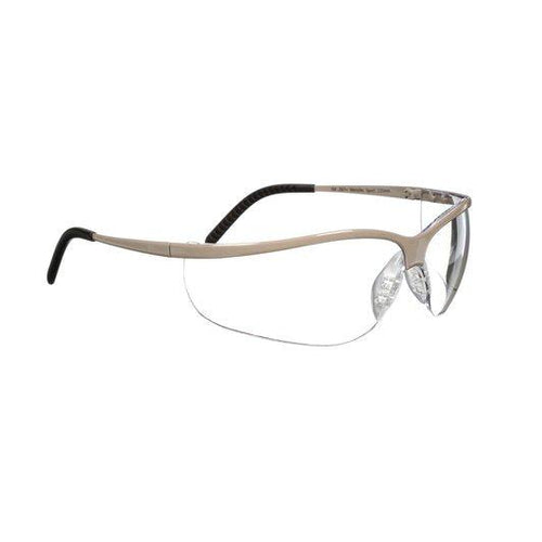 3M™ Metaliks™ Sport Safety Eyewear - Nickel Frame - Clear Lens - Anti-Fog - 20/CS