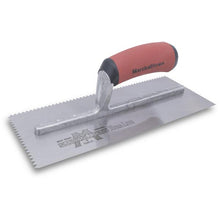 Load image into Gallery viewer, Marshalltown 701SD Ntch Trowel-7/32 X 5/32 V-DuraSoft Hdl (6/Pack)