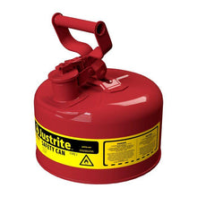Load image into Gallery viewer, Justrite 1 Gallon Steel Safety Can for Flammables
