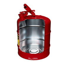 Load image into Gallery viewer, Justrite 5 Gallon Steel Safety Can for Flammables