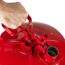Load image into Gallery viewer, Justrite 5 Gallon Steel Safety Can for Flammables