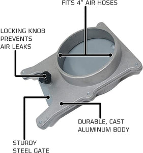 Jet Tools - 4" Aluminum Blastgate