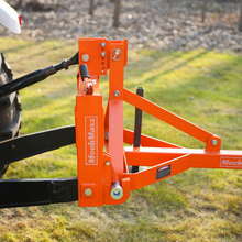 Load image into Gallery viewer, MechMaxx 72" Landscape Rake with Bolt-On Wheels &amp; 36 Tines 3 Point Hitch Tractor Attachment, LR72W
